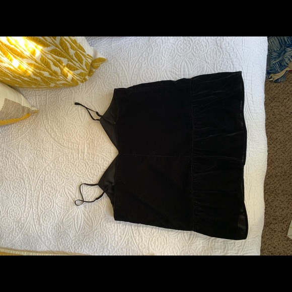 J crew velvet peplum top - Picture 2 of 4